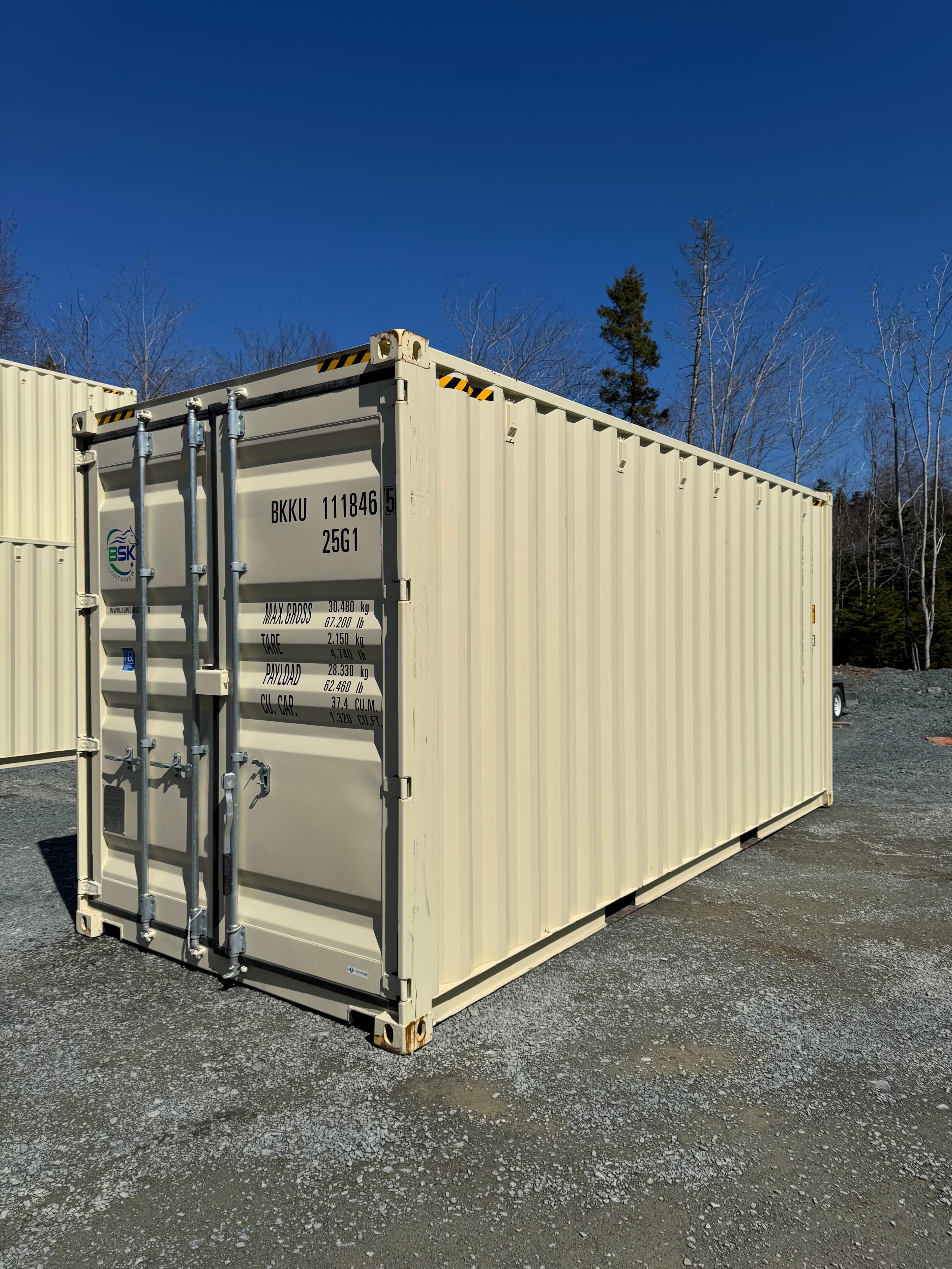 New 20ft high cube containers in halifax