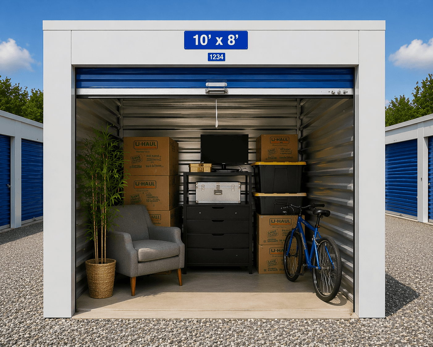 1-2 Bedroom Home storage unit